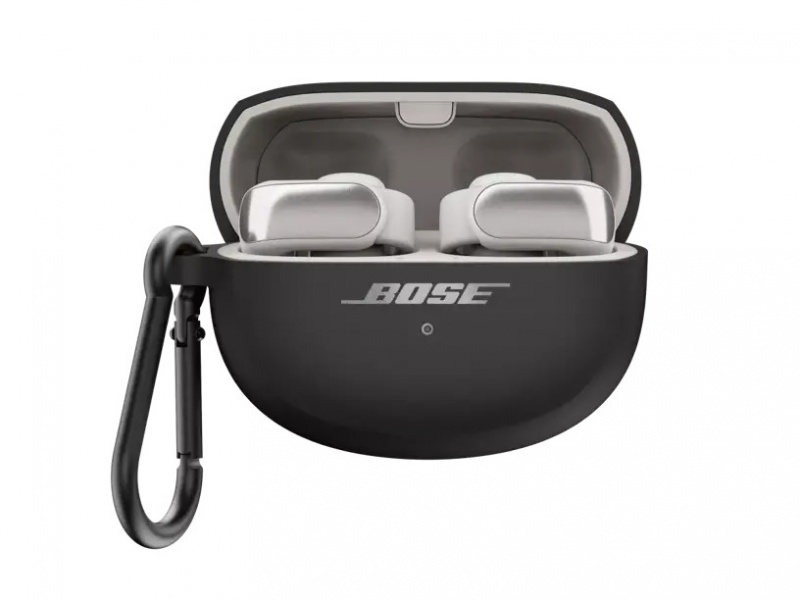 Bose Ultra Open Earbuds Wireless Charging Case Cover Black | 6148097-WX